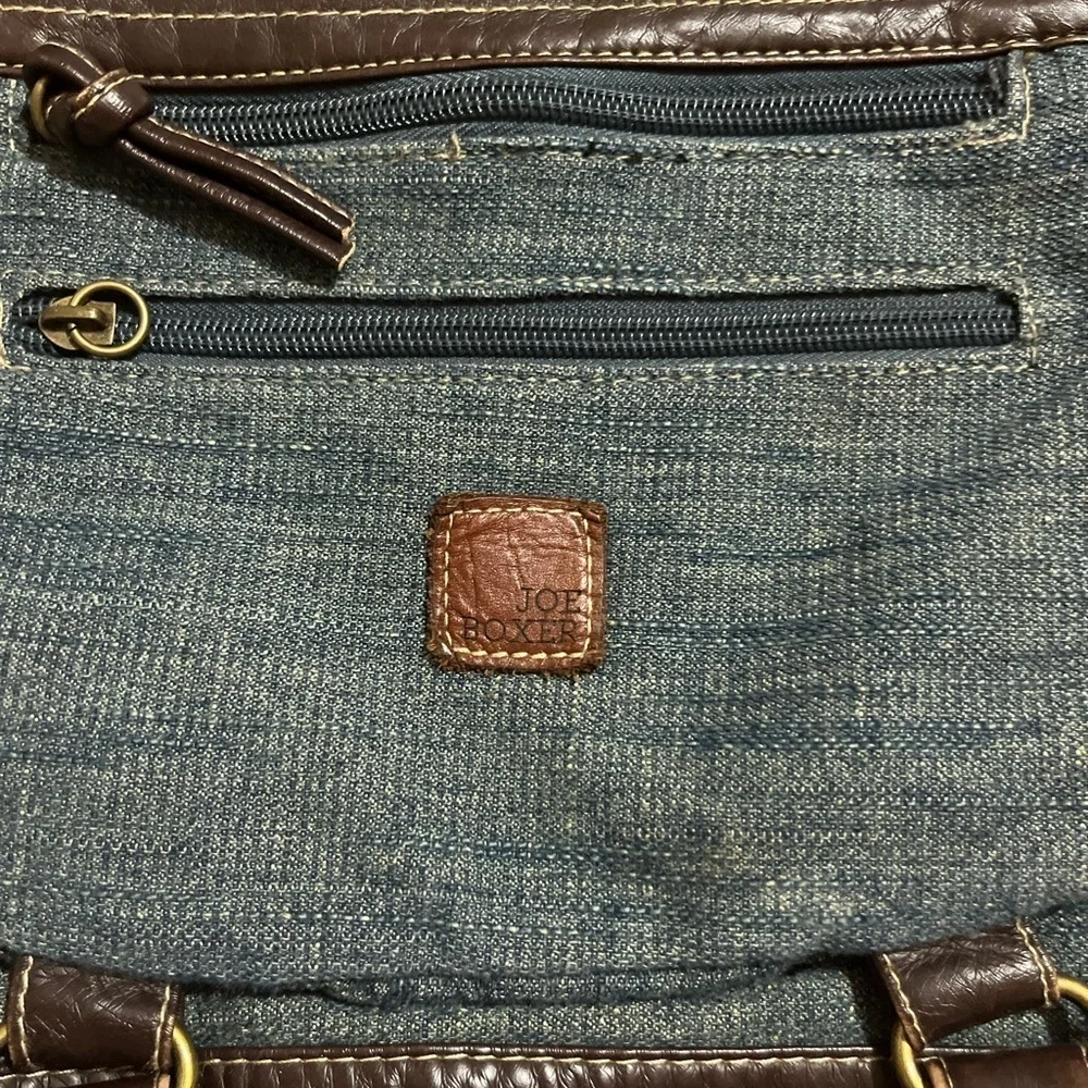 Y2k Joe Boxer Denim Purse / Bag